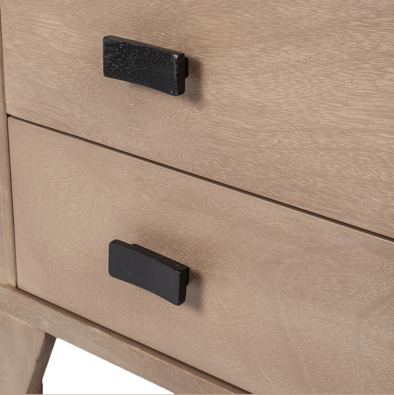 Debora 2 Drawer End Table with Storage