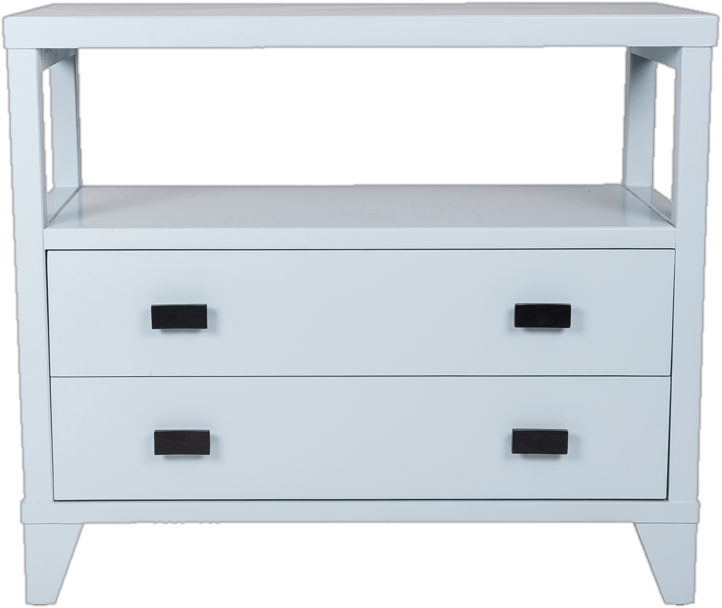 Debora 2 Drawer End Table with Storage