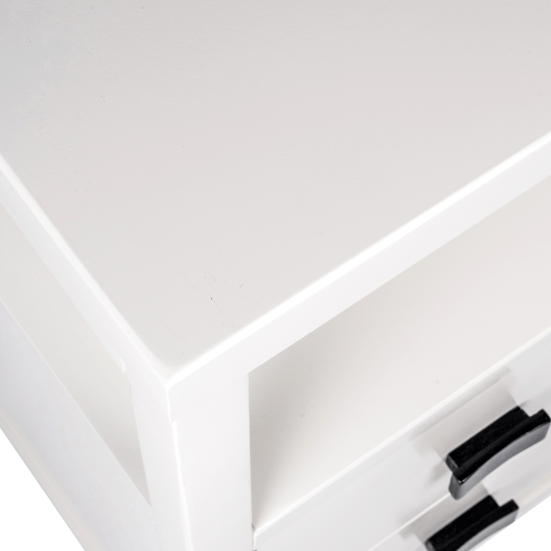 Debora 2 Drawer End Table with Storage