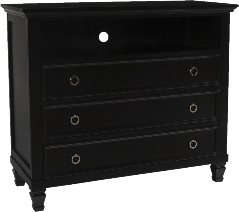 Boothe 3 Drawer 42'' W Solid Wood Dresser