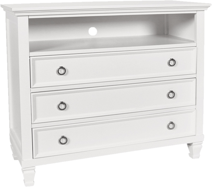 Boothe 3 Drawer 42'' W Solid Wood Dresser