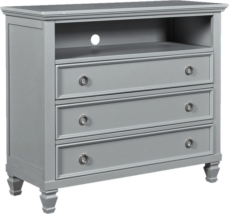 Boothe 3 Drawer 42'' W Solid Wood Dresser