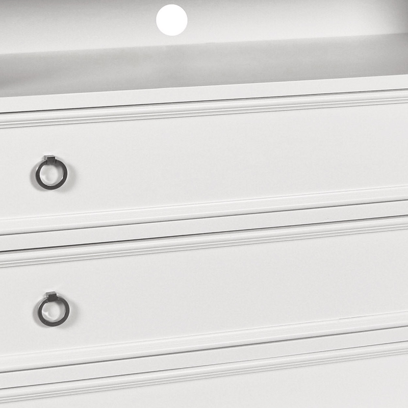 Boothe 3 Drawer 42'' W Solid Wood Dresser