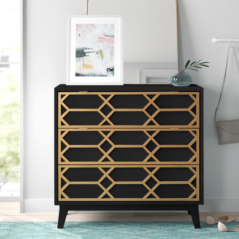 Estelle 3 Drawer Accent Chest