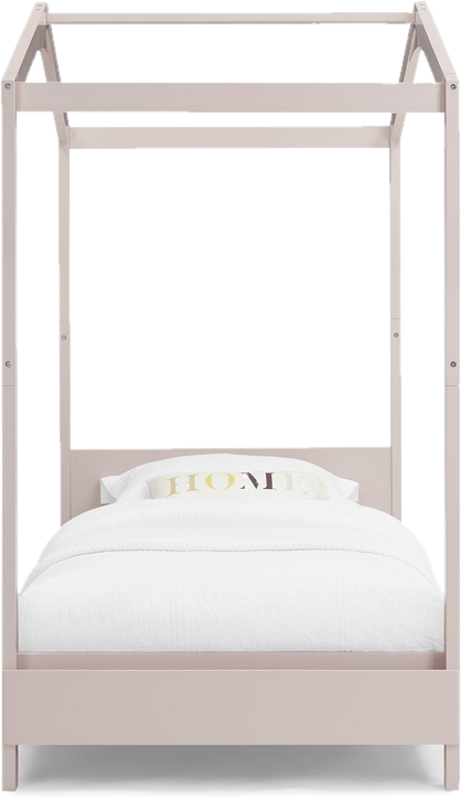 Twin Solid Wood Platform Standard Bed with Shelves by Delta Children