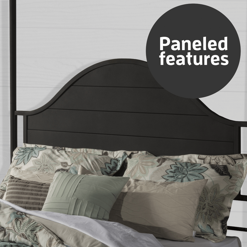 Wetumka Low Profile Canopy Bed