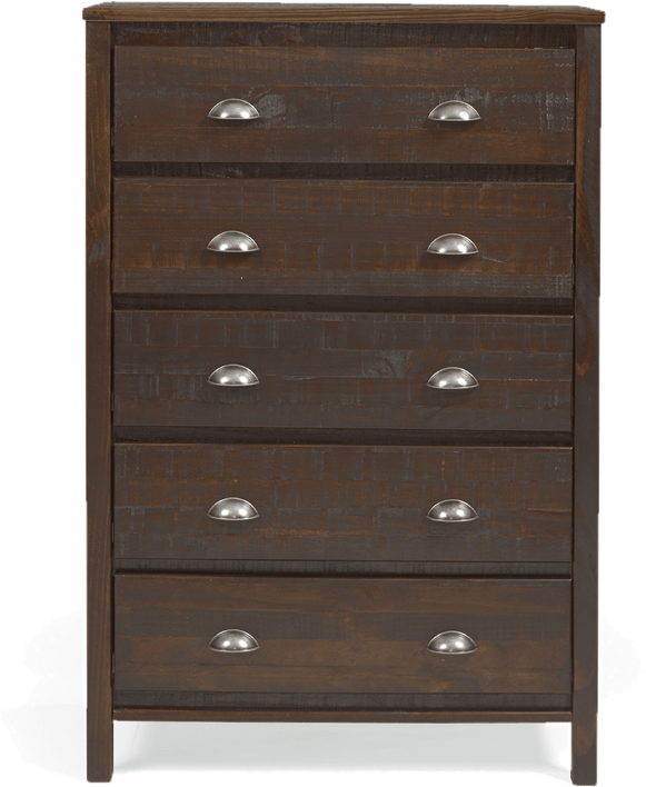 Mannion 5 Drawer 33" W Solid Wood Chest
