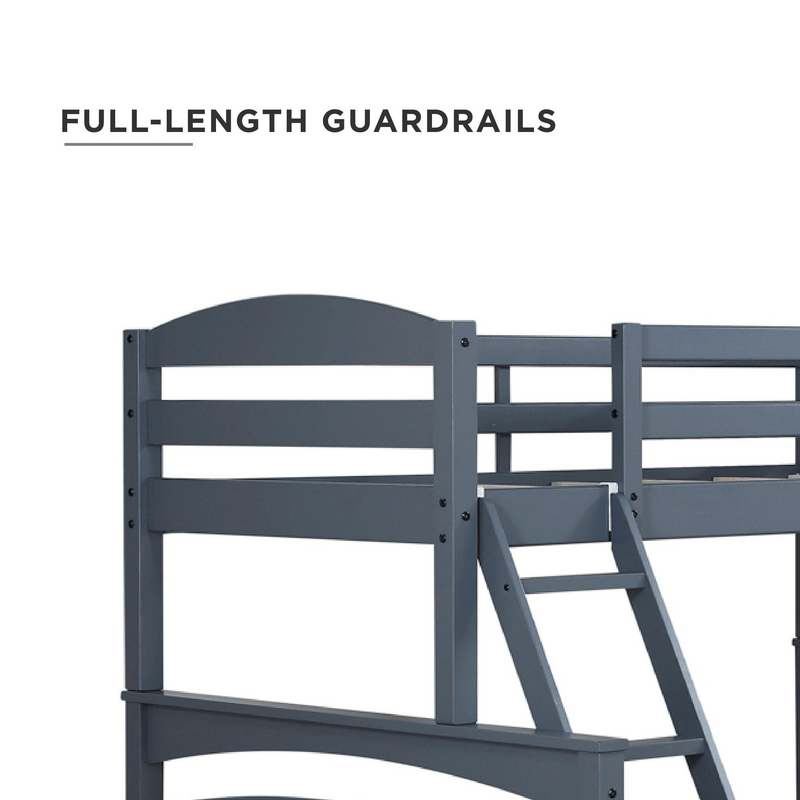 Everard Twin Over Full Solid Wood Standard Bunk Bed by Isabelle & Max™