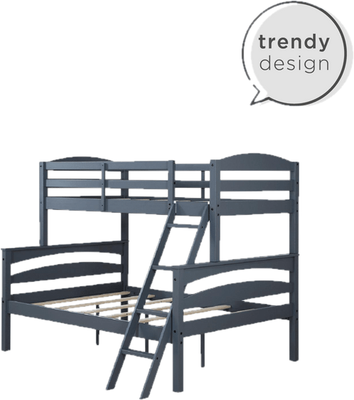 Everard Twin Over Full Solid Wood Standard Bunk Bed by Isabelle & Max™