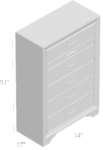 Shrewsbury 6 - Drawer Dresser