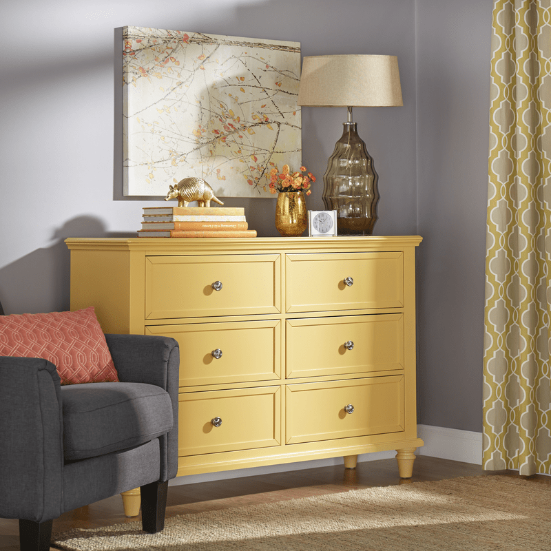 Rae 6 Drawer 54'' W Double Dresser