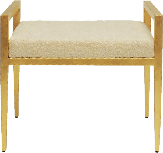 Emily Metal Vanity Stool