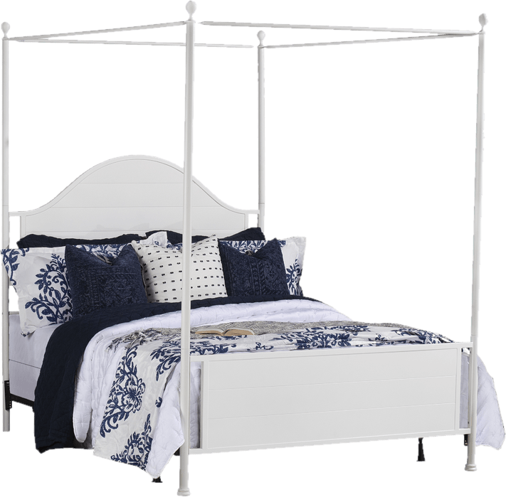 Wetumka Low Profile Canopy Bed