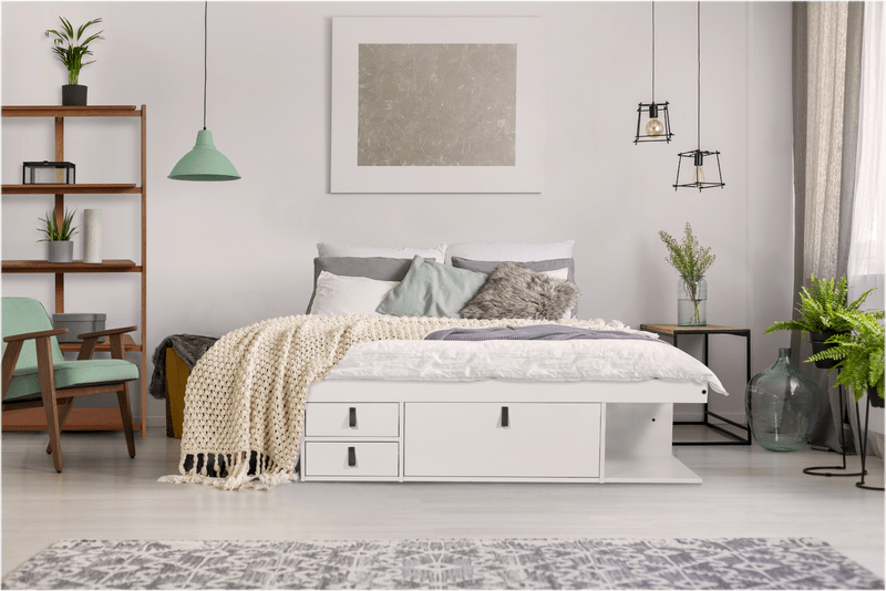 Pharr Low Profile Storage Platform Bed
