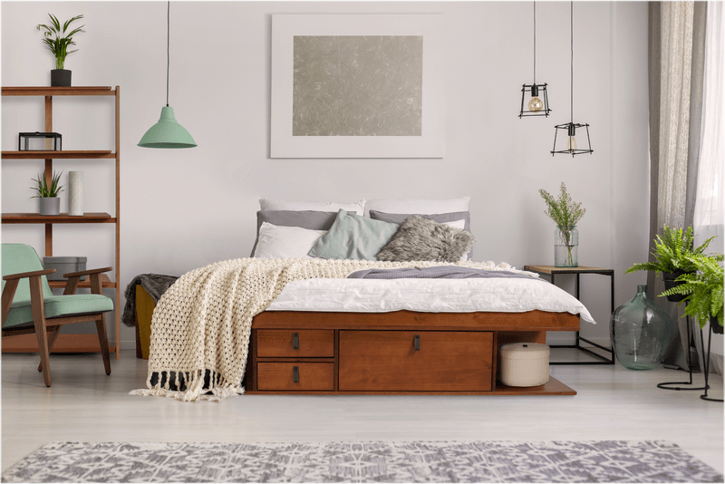 Pharr Low Profile Storage Platform Bed