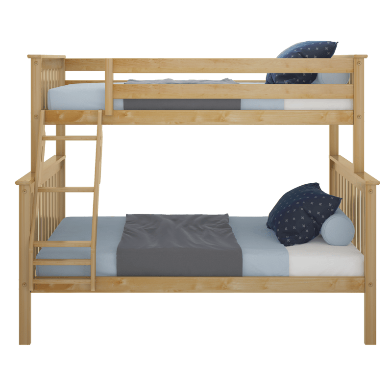 Bolles Twin Over Full Solid Wood Standard Bunk Bed by Harriet Bee