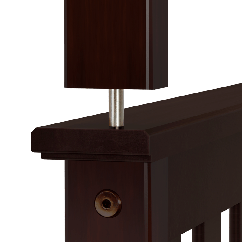 Bolles Twin Over Full Solid Wood Standard Bunk Bed by Harriet Bee