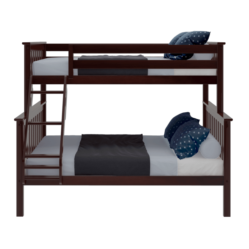Bolles Twin Over Full Solid Wood Standard Bunk Bed by Harriet Bee