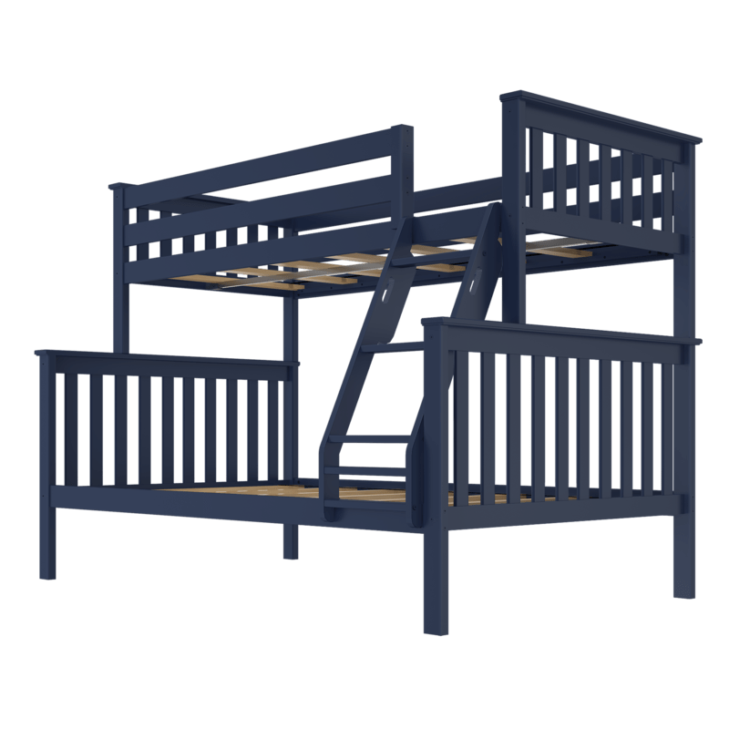 Bolles Twin Over Full Solid Wood Standard Bunk Bed by Harriet Bee