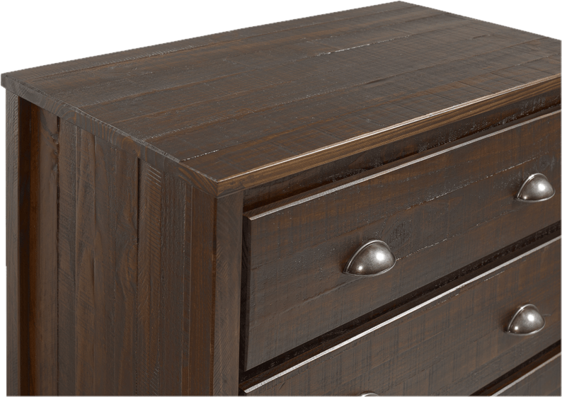 Mannion 5 Drawer 33" W Solid Wood Chest