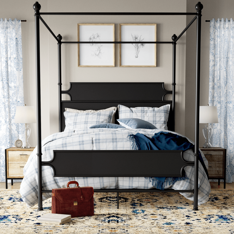 Clinchport Low Profile Canopy Bed