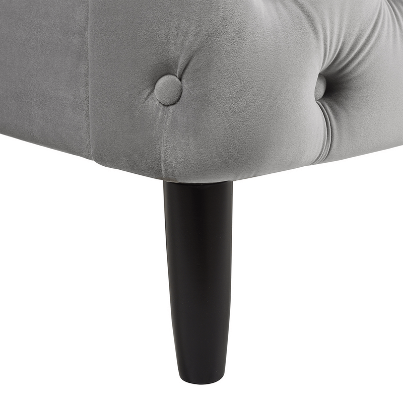 Harley Tufted Upholstered Low Profile Platform Bed