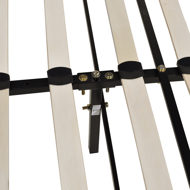 Harley Tufted Upholstered Low Profile Platform Bed