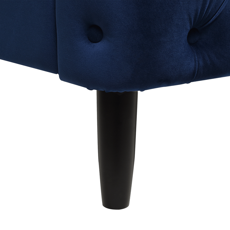 Harley Tufted Upholstered Low Profile Platform Bed