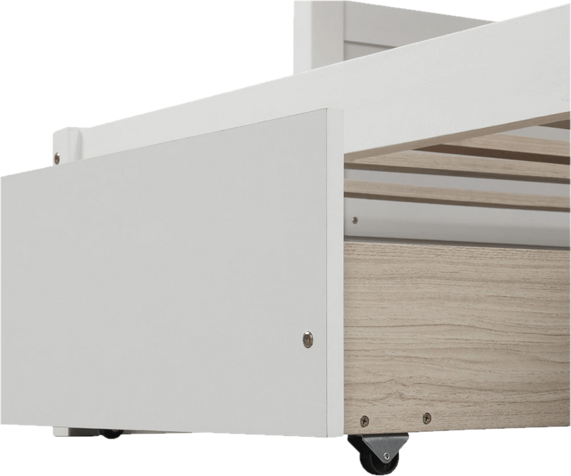 Mahurin Twin Over Full 2 Drawer Solid Wood Standard Bunk Bed by Mack & Milo™