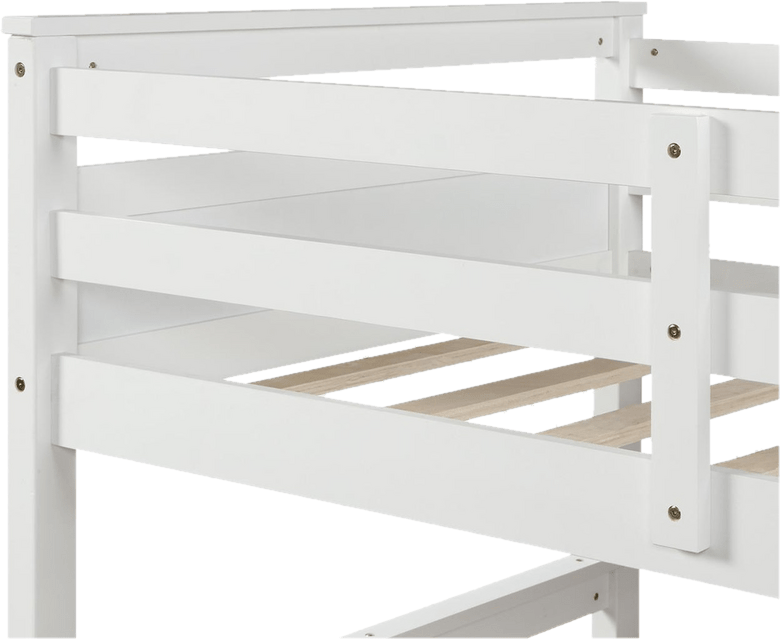 Mahurin Twin Over Full 2 Drawer Solid Wood Standard Bunk Bed by Mack & Milo™
