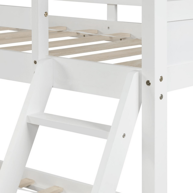 Mahurin Twin Over Full 2 Drawer Solid Wood Standard Bunk Bed by Mack & Milo™