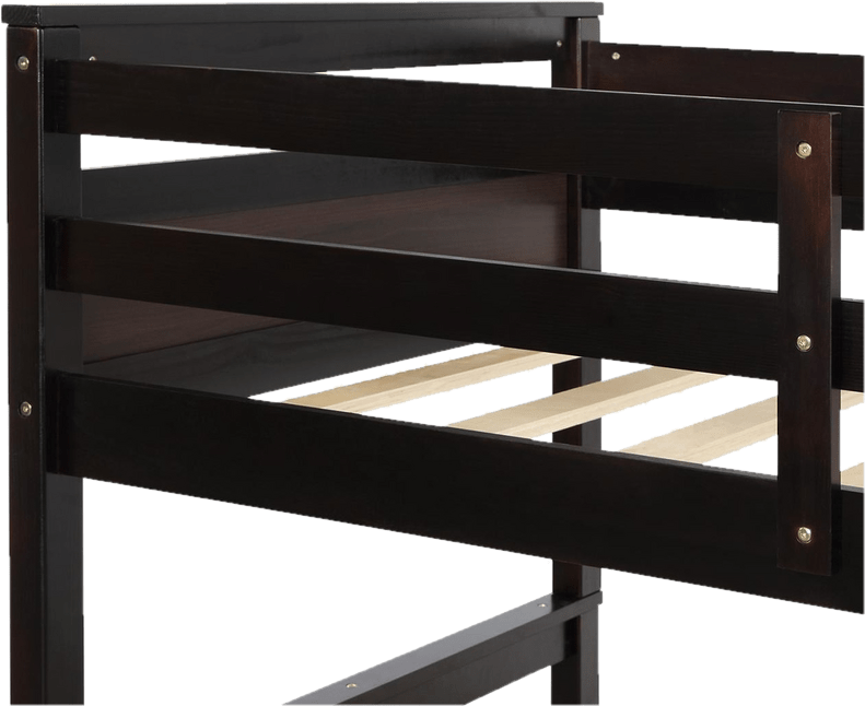 Mahurin Twin Over Full 2 Drawer Solid Wood Standard Bunk Bed by Mack & Milo™