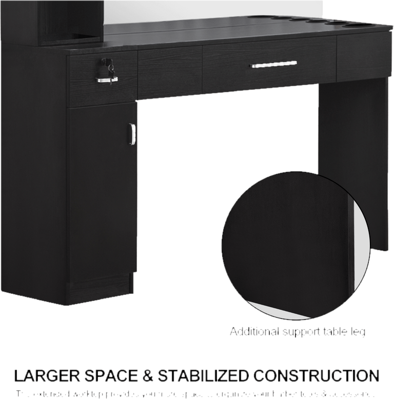 Shumake 2 Drawer Combo Dresser with Mirror