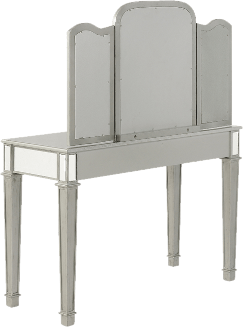 Jaidon Vanity Set with Stool and Mirror