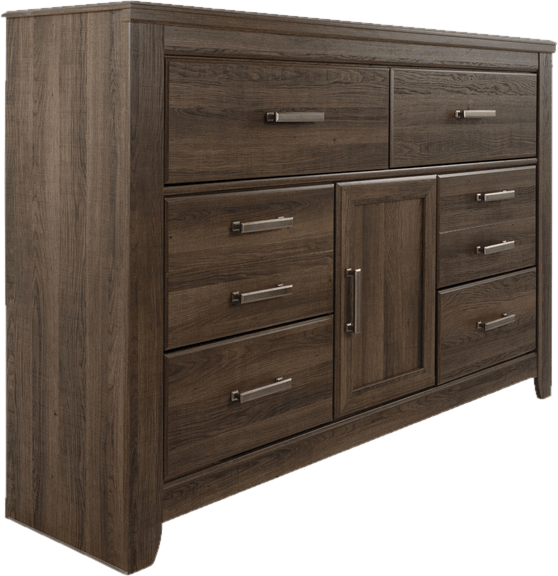 Granite Range 6 Drawer Combo Dresser
