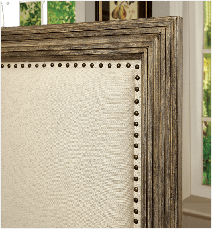 Karla Upholstered Low Profile Platform Bed