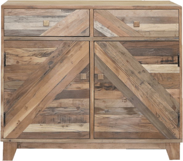 Matthes 2 Drawer 35" W Combo Dresser