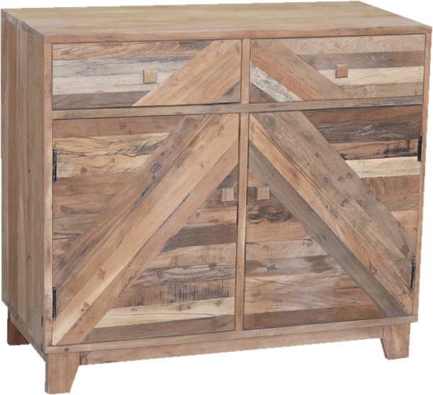 Matthes 2 Drawer 35" W Combo Dresser