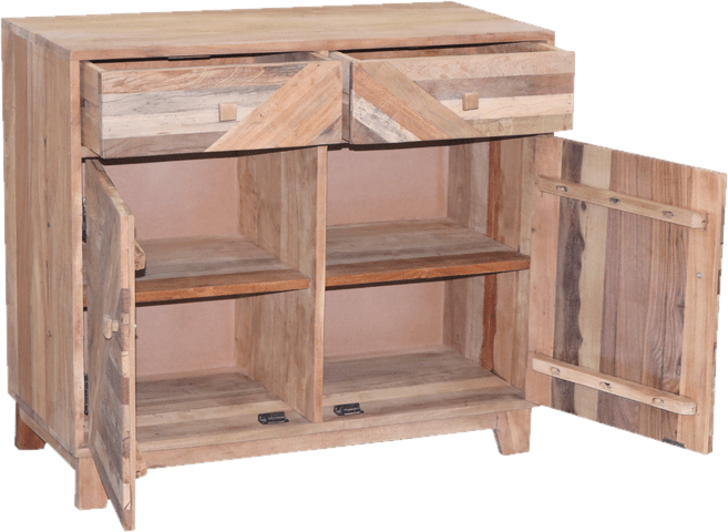 Matthes 2 Drawer 35" W Combo Dresser