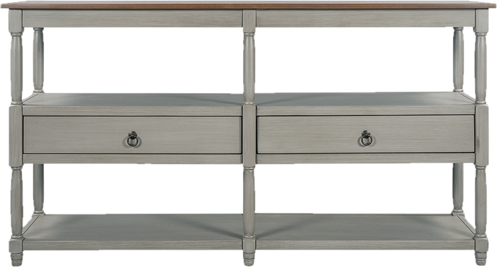 Meryl 57.9'' Solid Wood Console Table