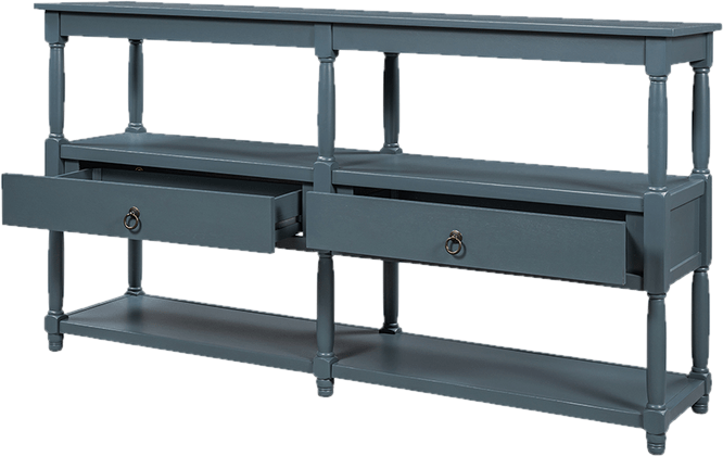 Meryl 57.9'' Solid Wood Console Table