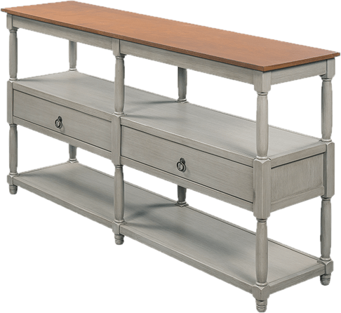 Meryl 57.9'' Solid Wood Console Table