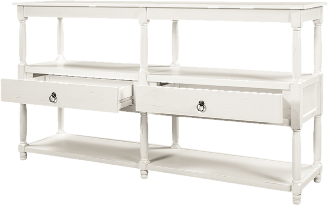 Meryl 57.9'' Solid Wood Console Table