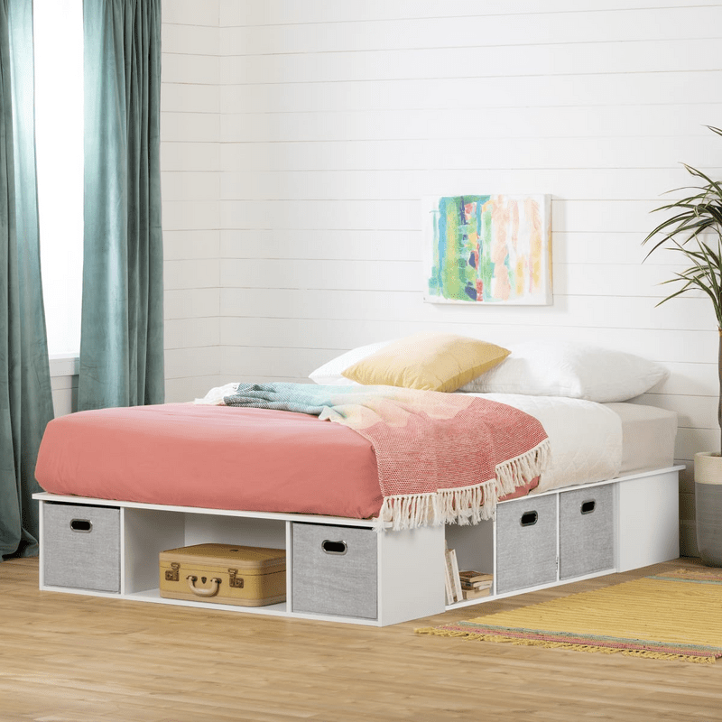 Flexible Storage Platform Bed