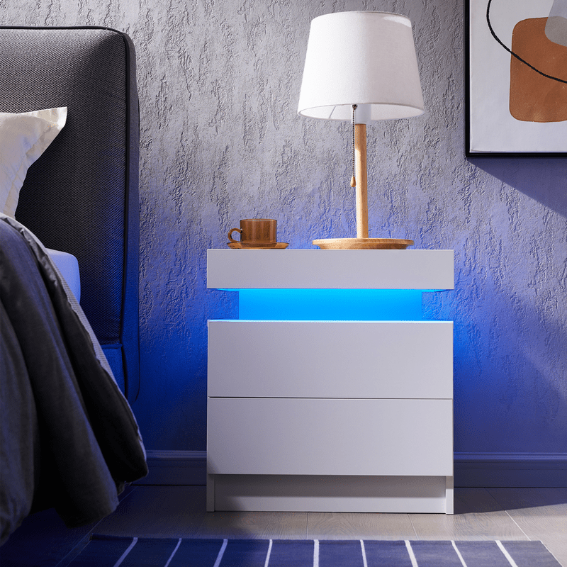 Heimdall 2 - Drawer Nightstand - Led Nightstand
