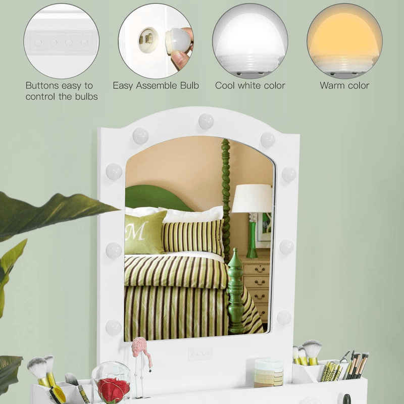 Nole Vanity Set with Mirror
