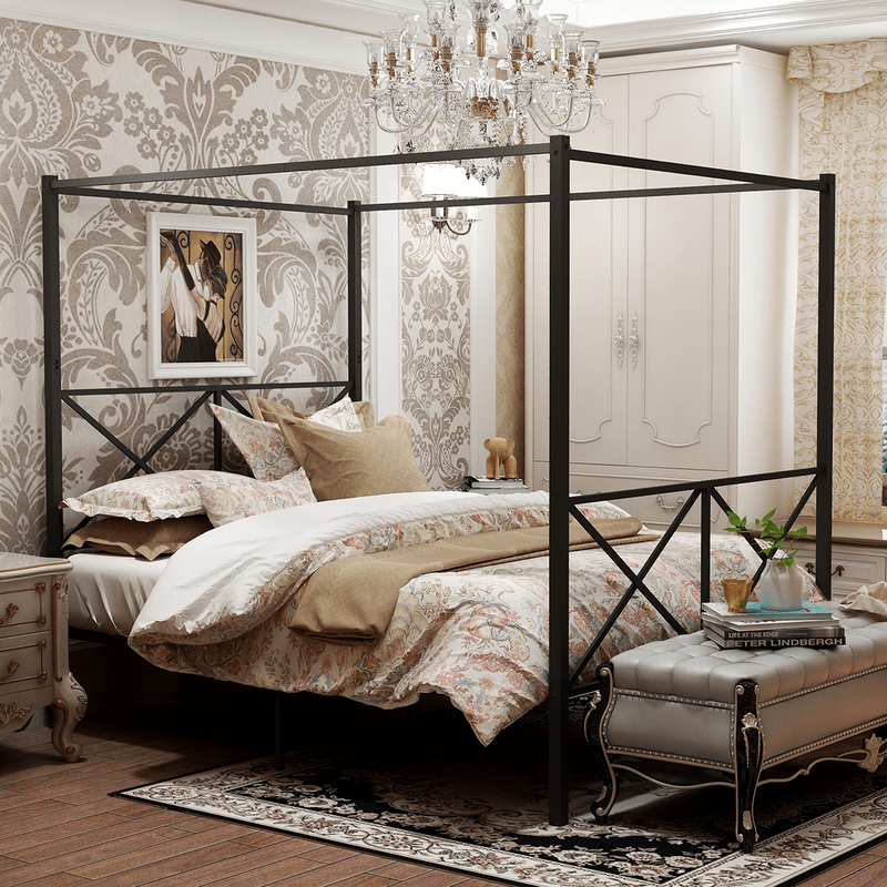 Canopy Bed With Headboard