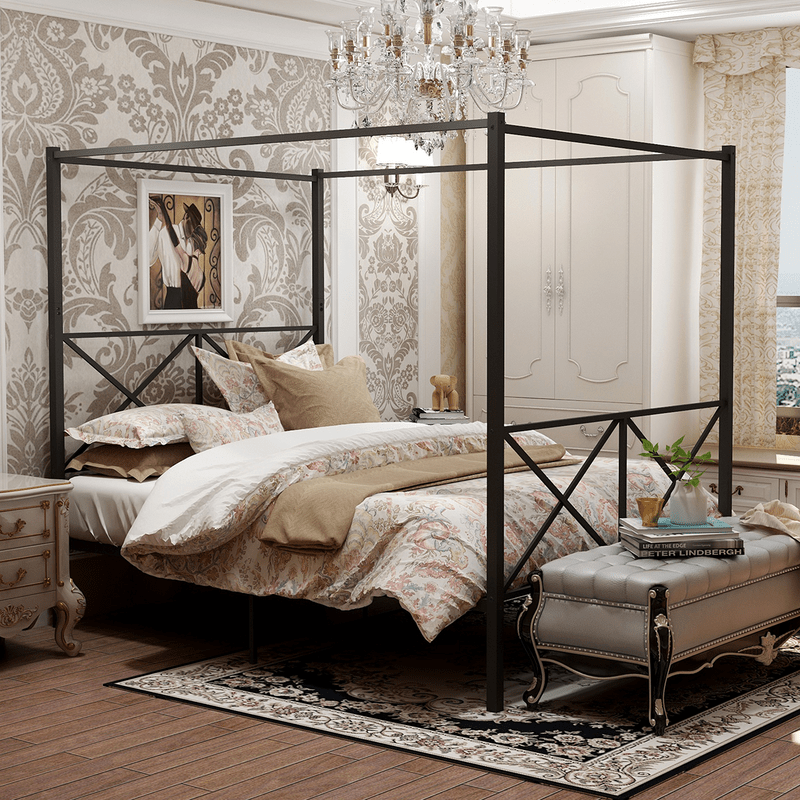Canopy Bed With Headboard