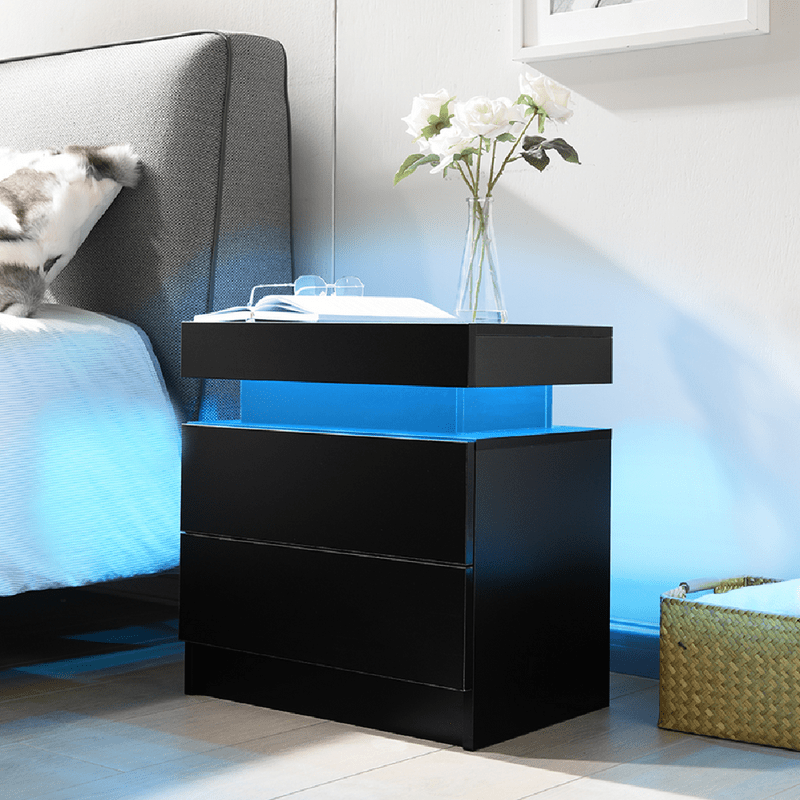 Heimdall 2 - Drawer Nightstand - Led Nightstand