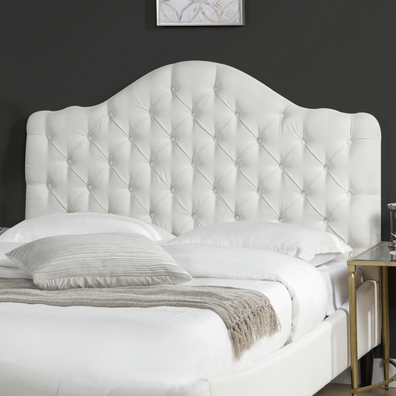 Harley Tufted Upholstered Low Profile Platform Bed